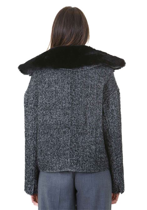 Cappotto doppiopetto corpped MANILA GRACE | Cappotti | K155WUMA000